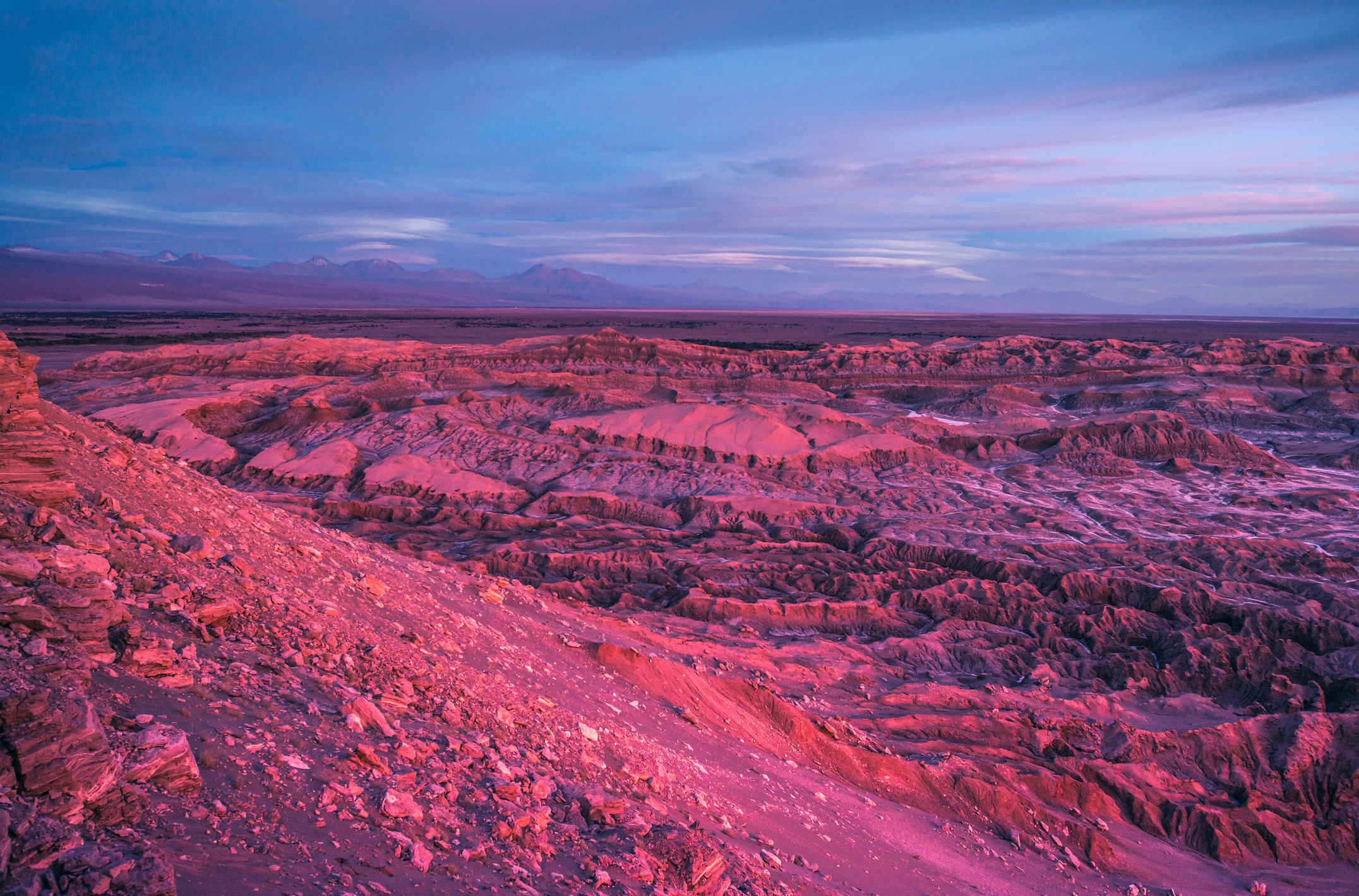 Moon Valley in Pink
